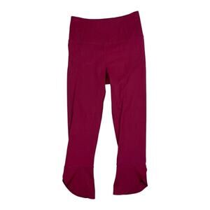 Free People Magenta Leggings with Flared Cuff